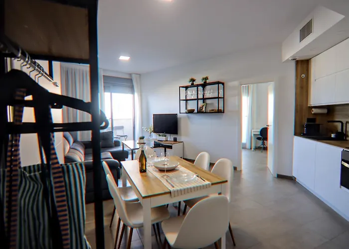 Terraza San Jose Playa Con Garaje Апартаменты *